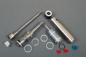 Replacement spare pare parts foe an Anschutz LG250 air rifle, breech seal, piston buffer, piston ring, guide rings foe spring guide and recoil damper and recoil damper repair kit