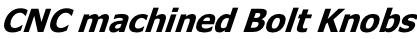 CNC machined Bolt Knobs